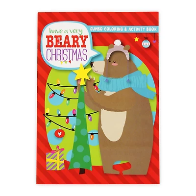 jumbo christmas coloring & activity book