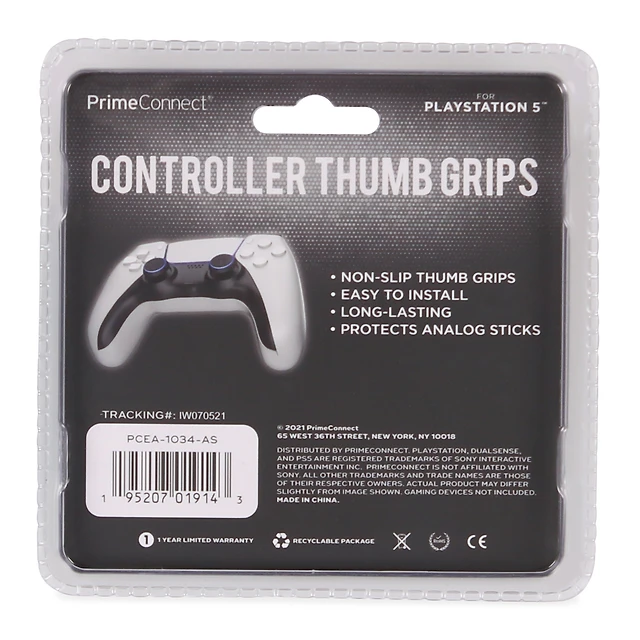 GeekShare 4-Pack Silicone Thumb Grips For PS4, PS5, And Switch Pro Controllers – Multicolor