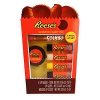 reese's® candy mix 6-pack lip balm & gloss set
