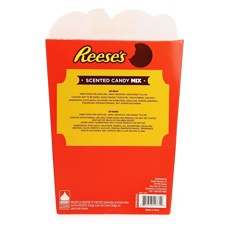 reese's® candy mix 6-pack lip balm & gloss set