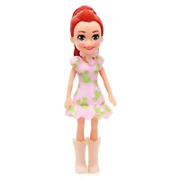 polly pocket™ doll with trendy outfit 4in
