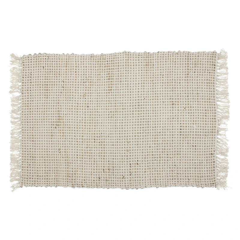 jute cotton rug 2ft x 3ft