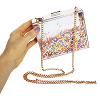 make your own glitter purse DIY kit