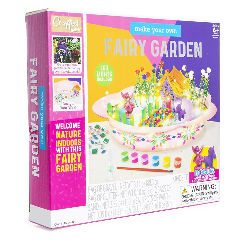 make your own fairy garden craft kit