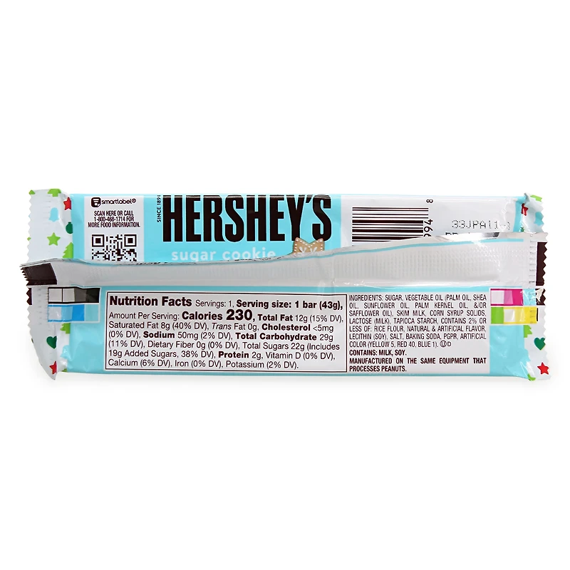 hershey's® sugar cookie candy bar