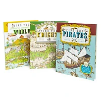 explore & find kid's book bundle, 3-book set