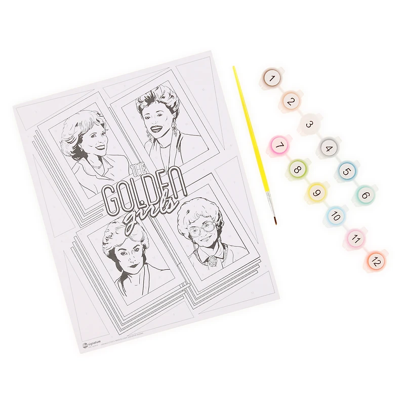 the golden girls™ paint by numbers set