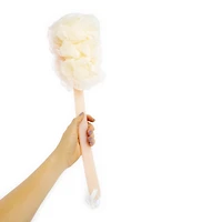 ecotools® 2 in 1 bath brush & ecopouf