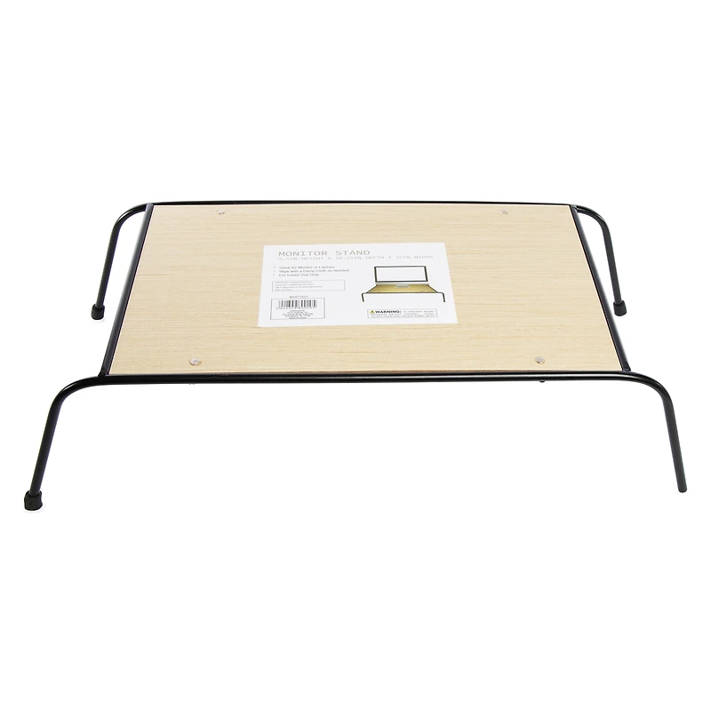 desktop monitor stand 16.25in x 10in 5.5in