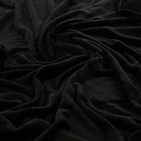 hotel collection plush velvet throw blanket 50in x 60in