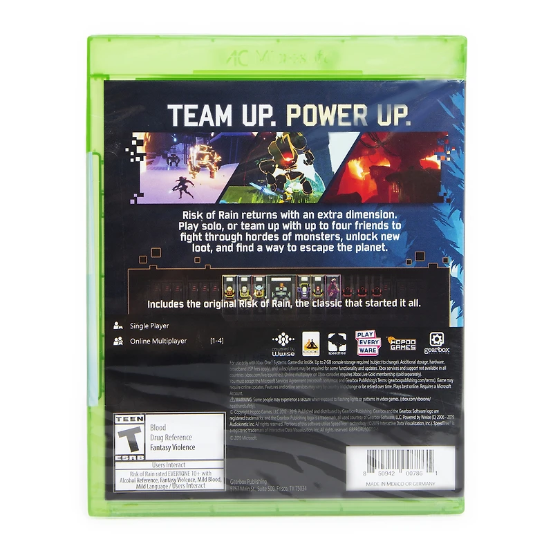 risk of rain 2, video game for xbox one®