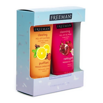 freeman® face mask duo - clearing/cleansing