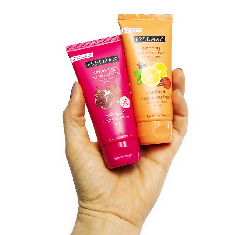 freeman® face mask duo - clearing/cleansing