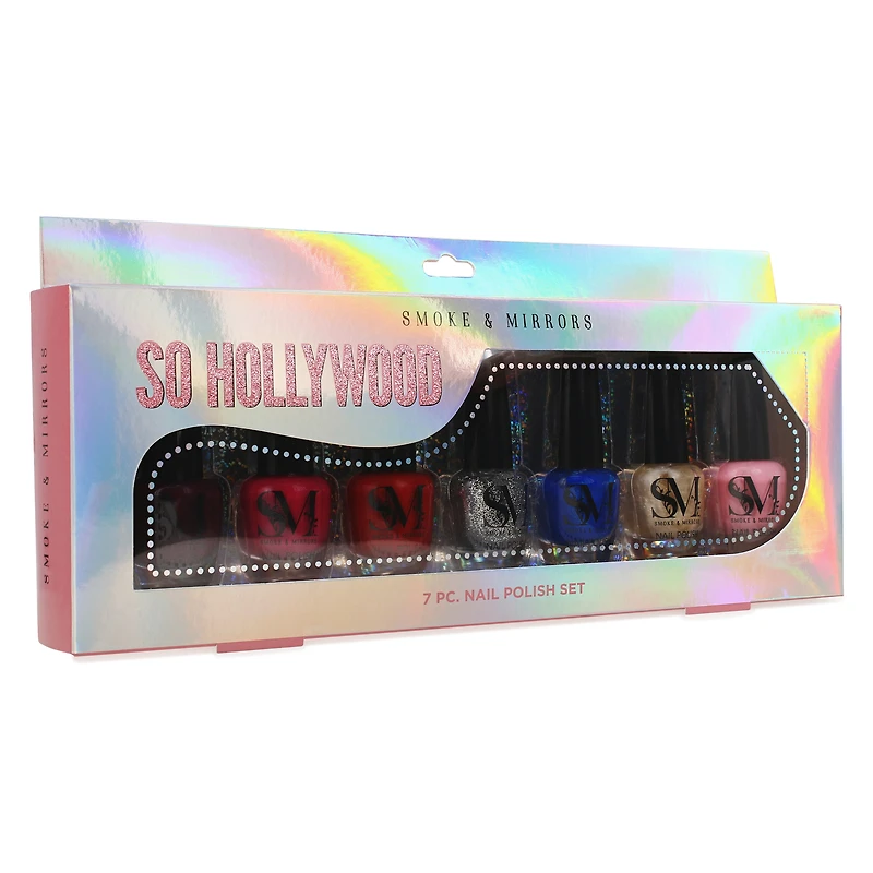 smoke & mirrors 'so hollywood' nail polish set 7-piece