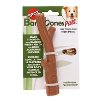 spot bambones plus® chew toy for dogs under 60lbs, beef flavor