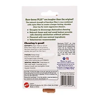 spot bambones plus® chew toy for dogs under 60lbs, beef flavor