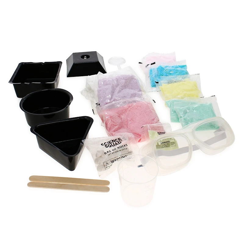 Science Squad® Ultimate Light Up & Glow Crystals Kit