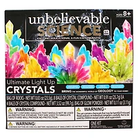 Science Squad® Ultimate Light Up & Glow Crystals Kit
