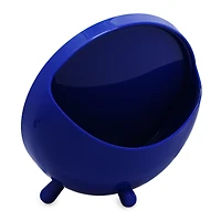 round vanity mirror with storage compartment 7in