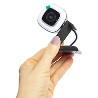 LED web cam with mic & built-in studio light