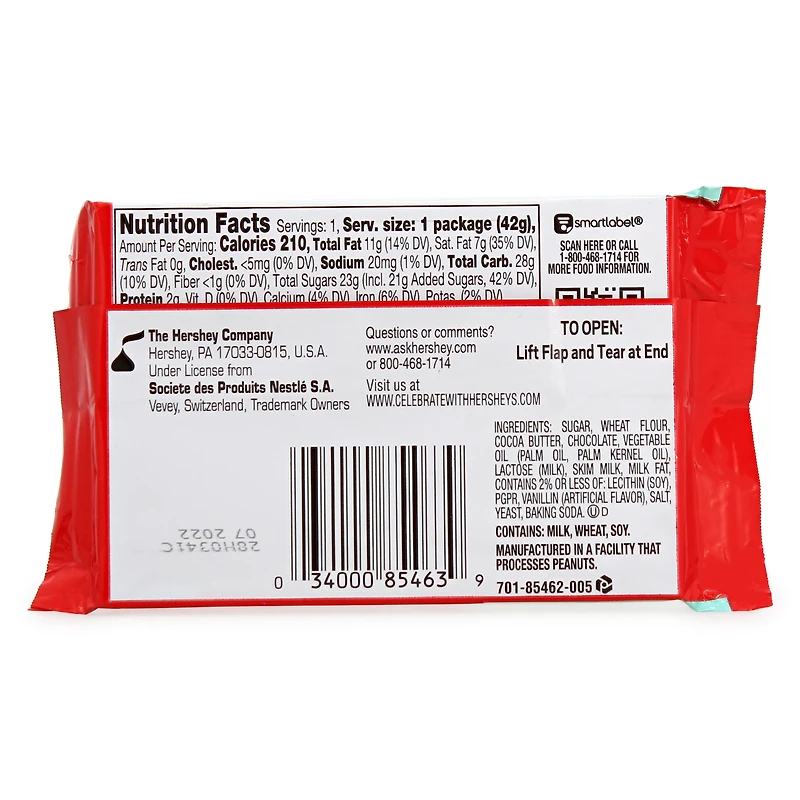 kit kat® holiday themed 1.5oz