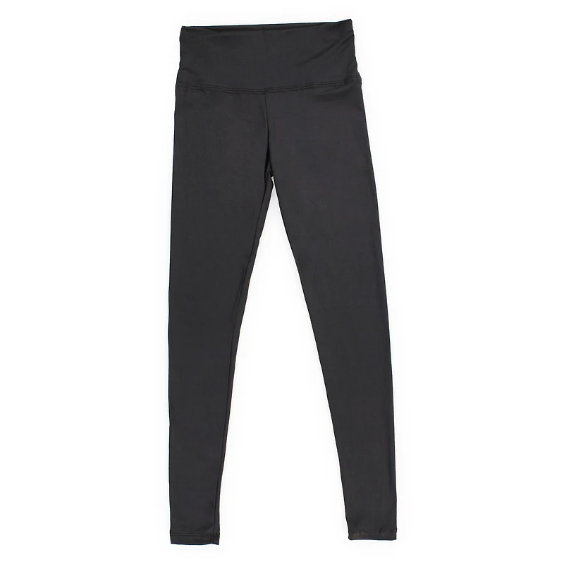 juniors active leggings - charcoal gray