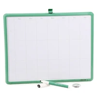 framed dry erase calendar 11in x 14in