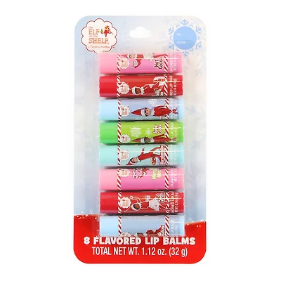 the elf on the shelf™ flavored lip balm 8-count
