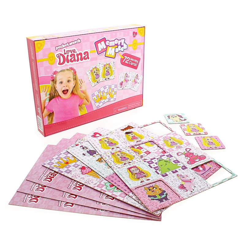 love, diana™ memory match game