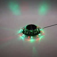 sound-activated disco party light with 42 LED lights