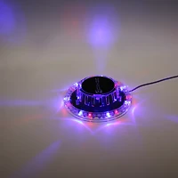 sound-activated disco party light with 42 LED lights