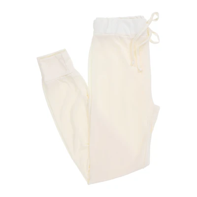 juniors hacci joggers - white
