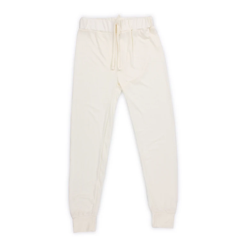 juniors hacci joggers - white