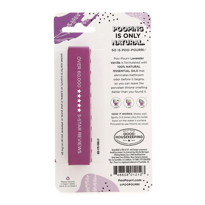 poo-pourri® before you go toilet spray 0.34oz travel size