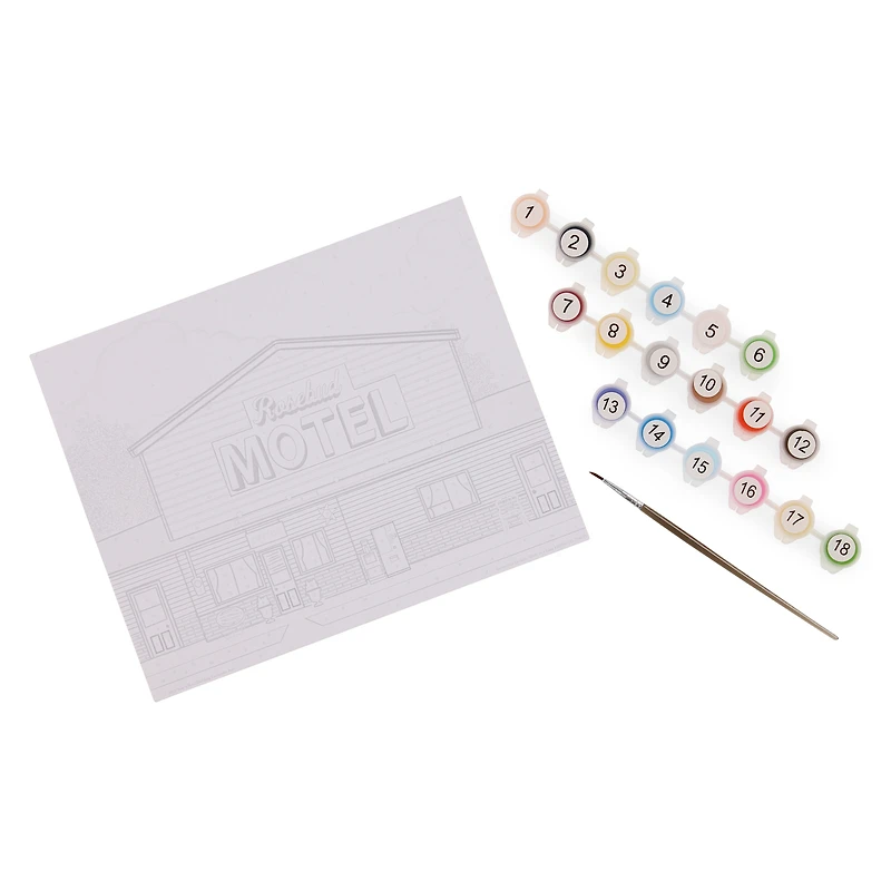 schitt's creek™ paint by number activity kit