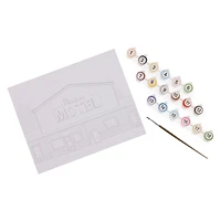 schitt's creek™ paint by number activity kit