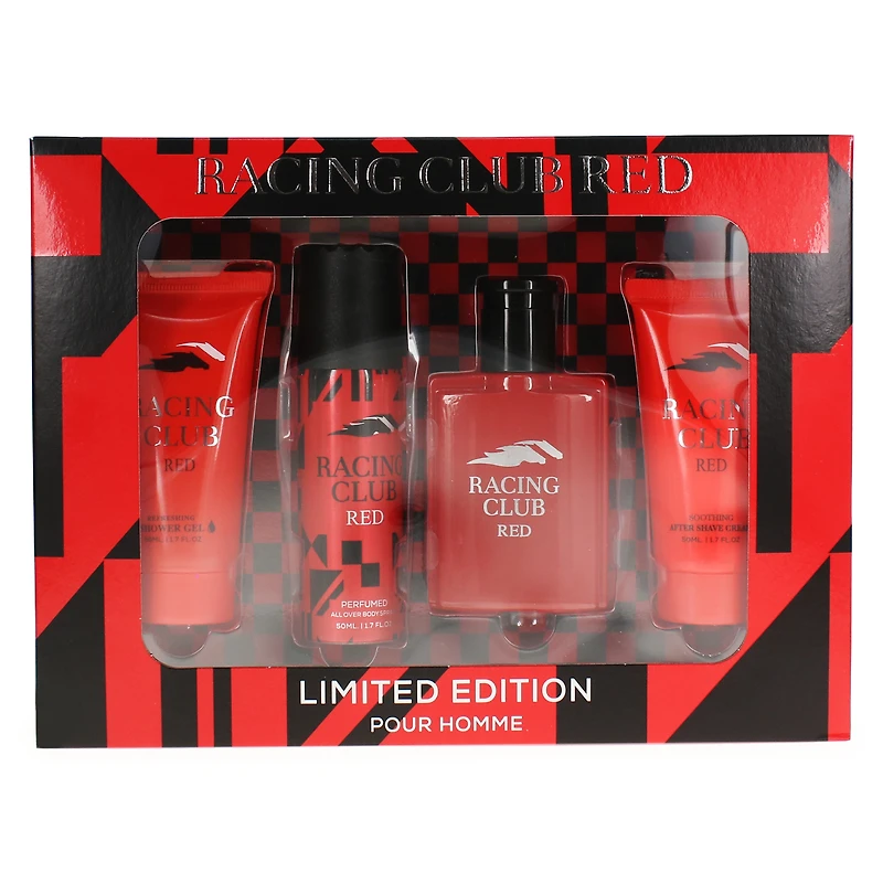 racing club red limited edition pour homme gift set