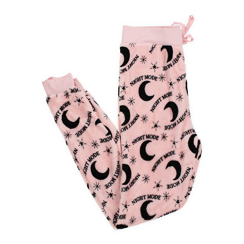 juniors plush lounge pants - night mode