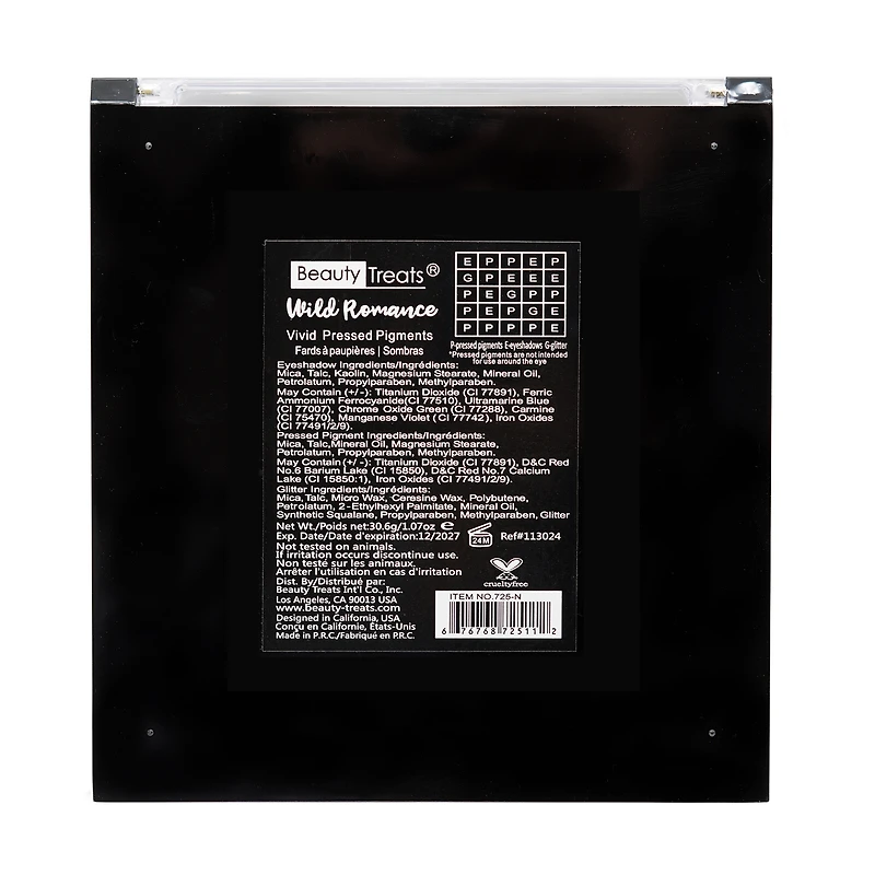 wild romance eyeshadow palette 25-piece