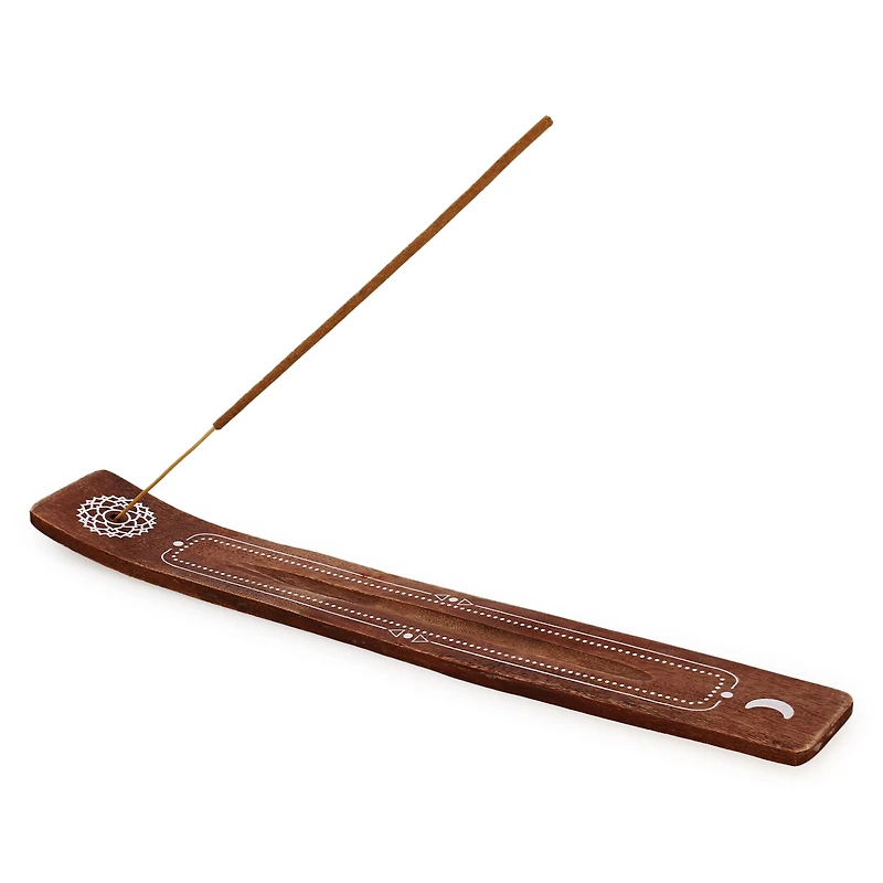 boho wooden incense holder
