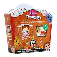 disney doorables™ countdown to christmas pack with 5 figures, series 4