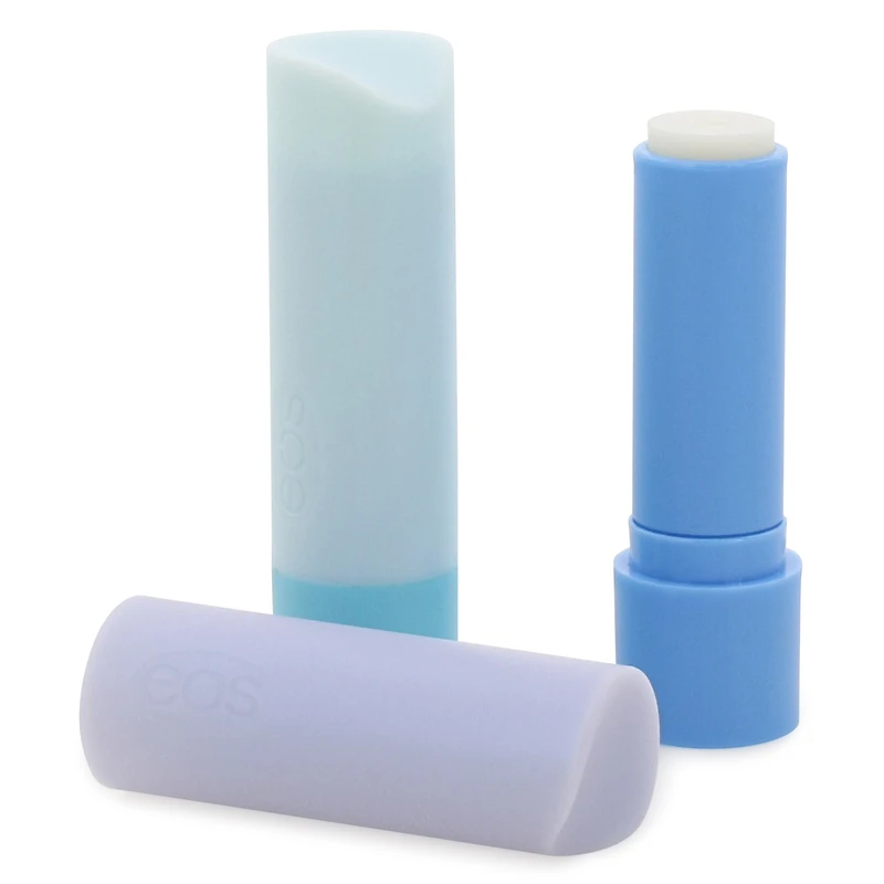 holiday eos® lip balm duo - vanilla sugar cookie & caramel