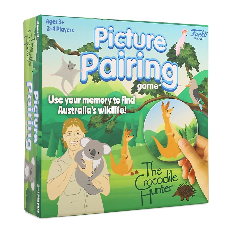 the crocodile hunter™ picture pairing game