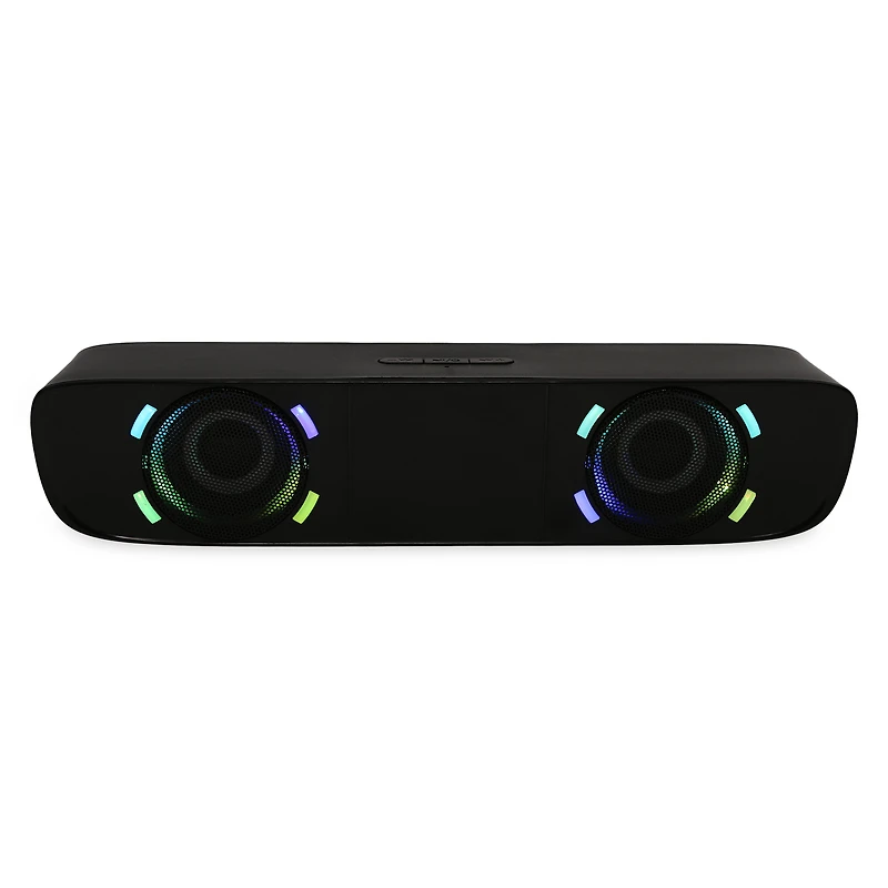 unlocked lvl™ bluetooth® gaming LED soundbar speaker 11.8in