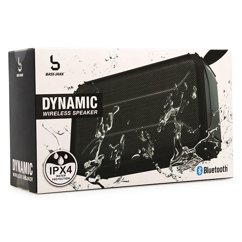 dynamic water-resistant bluetooth® speaker - red