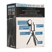 smartphone tripod with selfie light