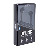 uplink bluetooth® earbuds with neck band & microphone