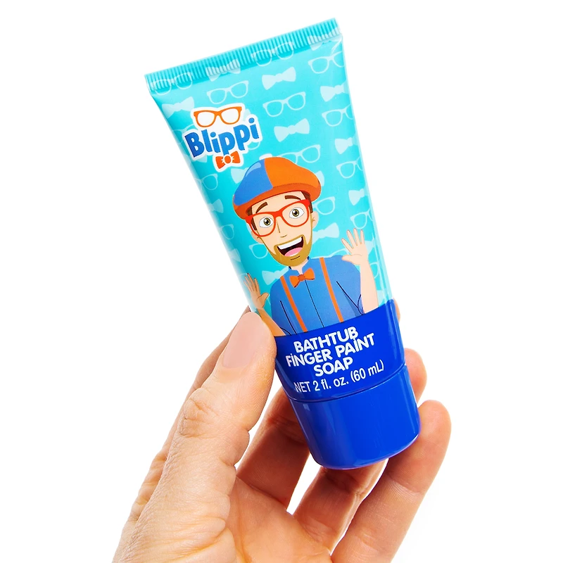 blippi® bathtub finger paint set 5-piece