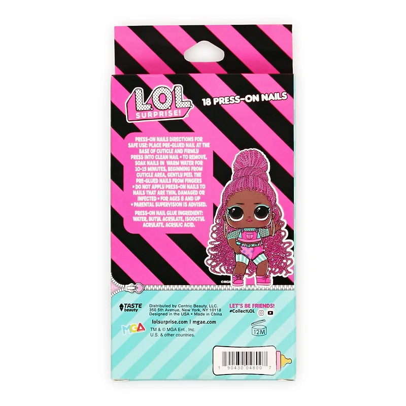 l.o.l. surprise!™ 18 press-on nails set