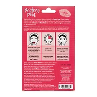 danielle® perfect pout hydrogel lip masks 5-pack - rose water collagen